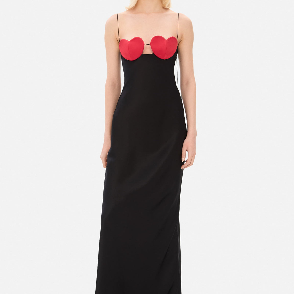 Amur dress XS / Black / Red