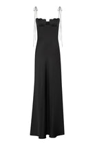 Tulip black dress front view