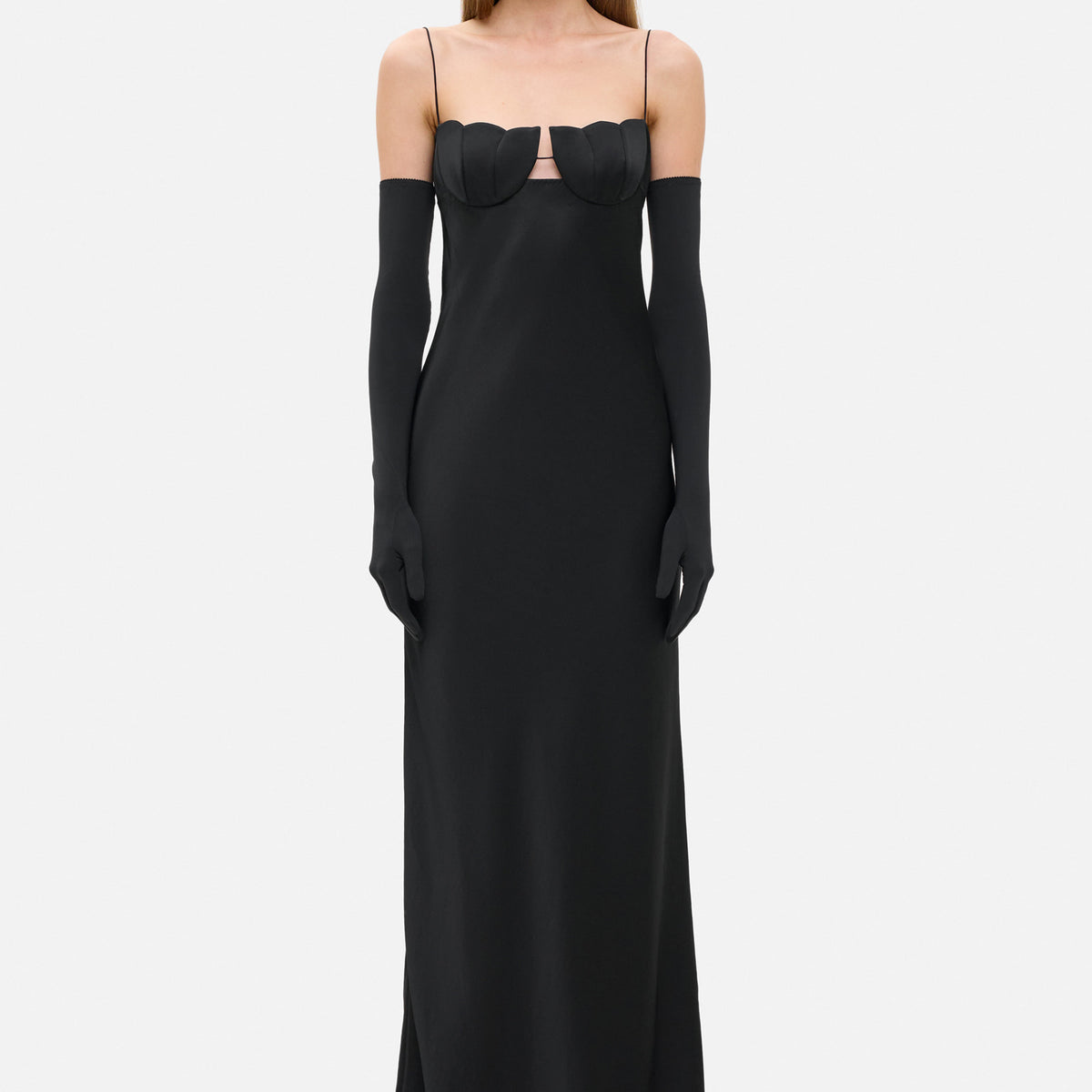 Tulip Dress L / Black