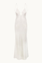 Terrin ivory dress front view