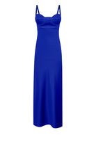 Maxi Yvette dress with cups front view