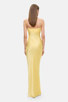 Model in Tulip dress back view