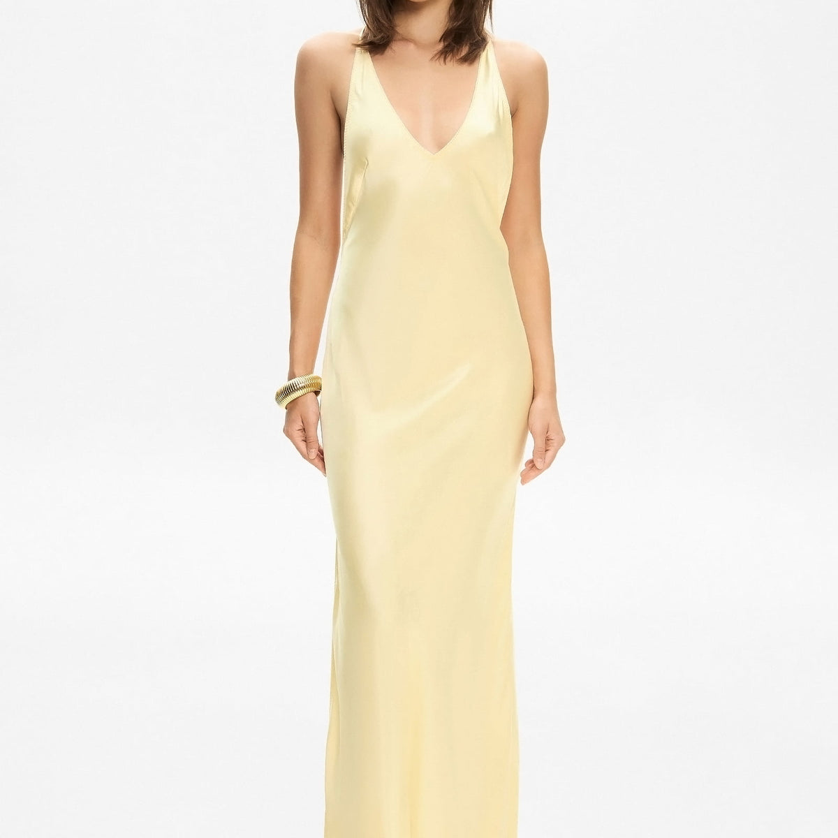 Justina dress XS / Yellow