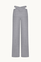 Berta grey pants back view