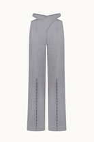 Berta grey pants front view