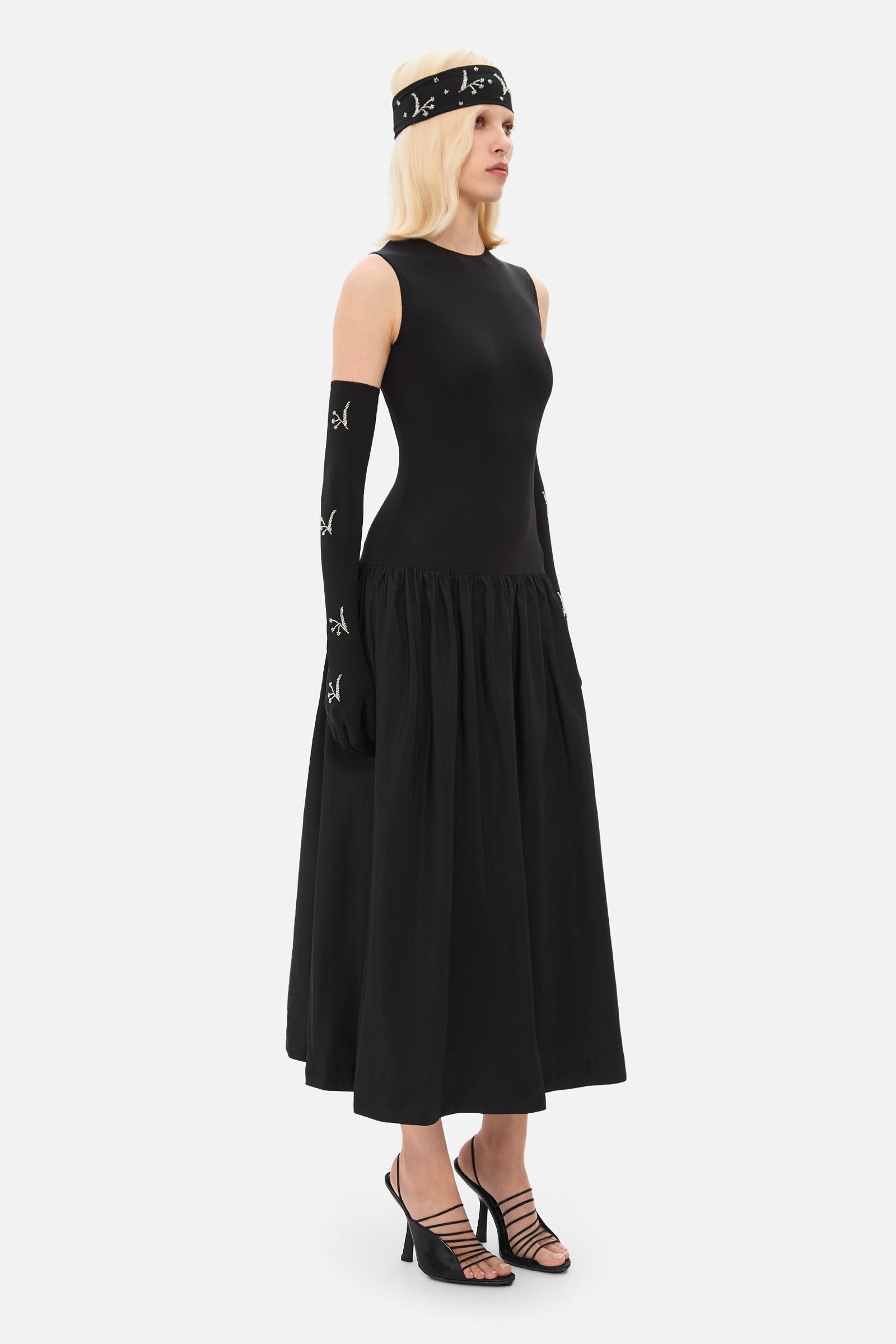 ワンピース GCDS Woman Dress Black FW23W590600 02 Charlene Dress – Dress the Population