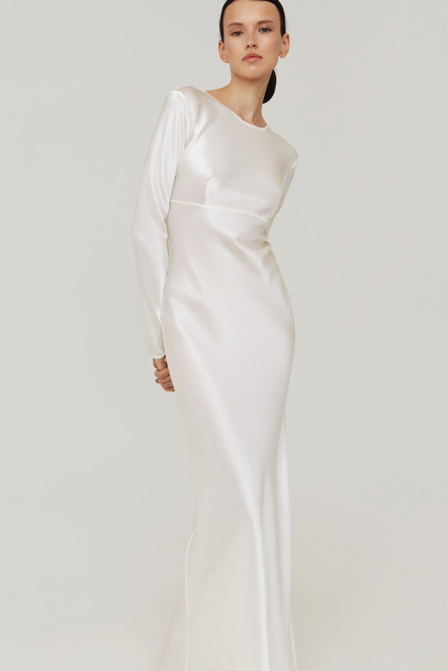 Model in Sima dress
