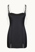 Dakota black dress front view