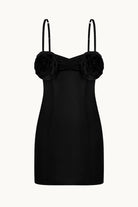 Rozalinda black dress front view