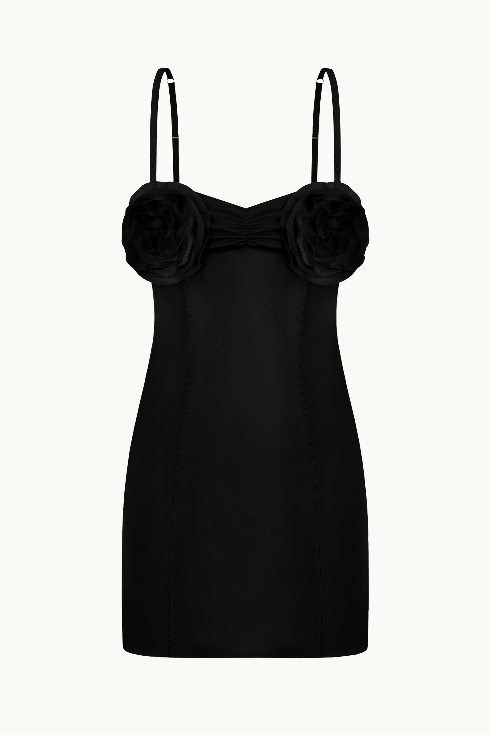 Rozalinda black dress front view