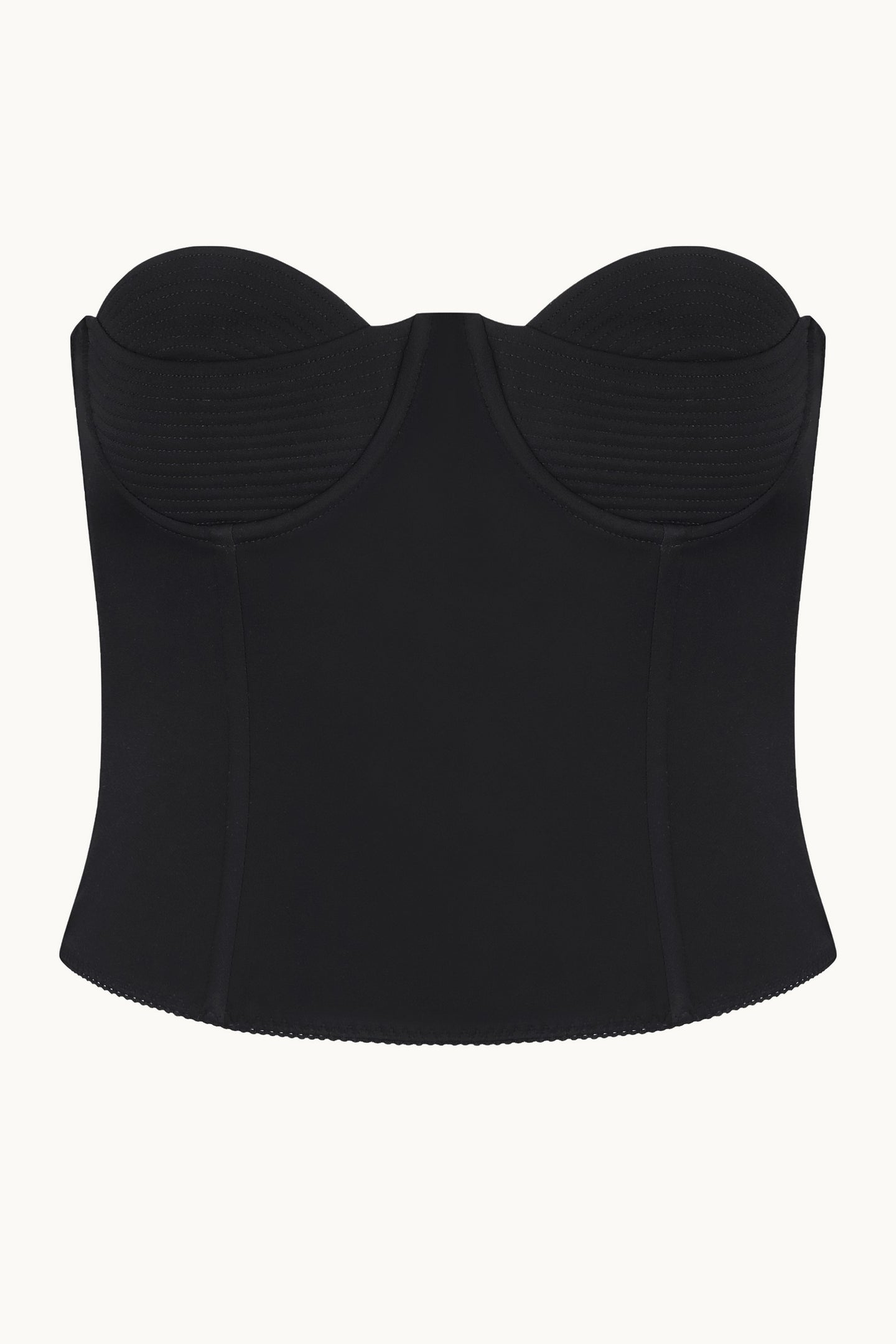 Chris black top front view