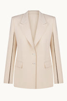 Sydney ivory jacket front view