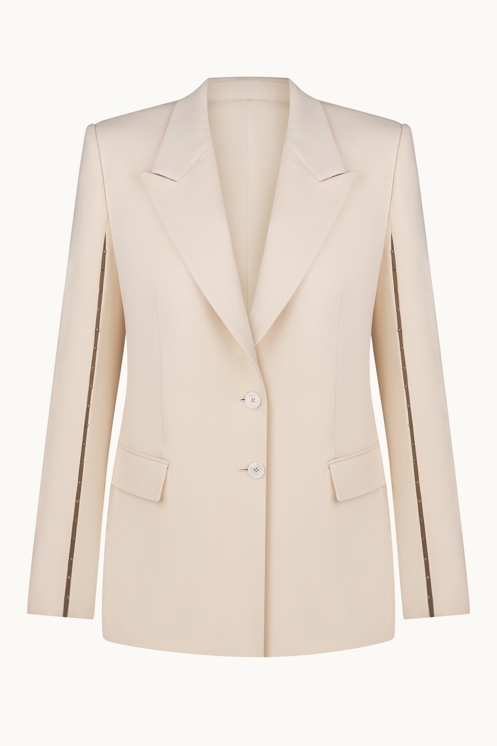 Sydney ivory jacket front view