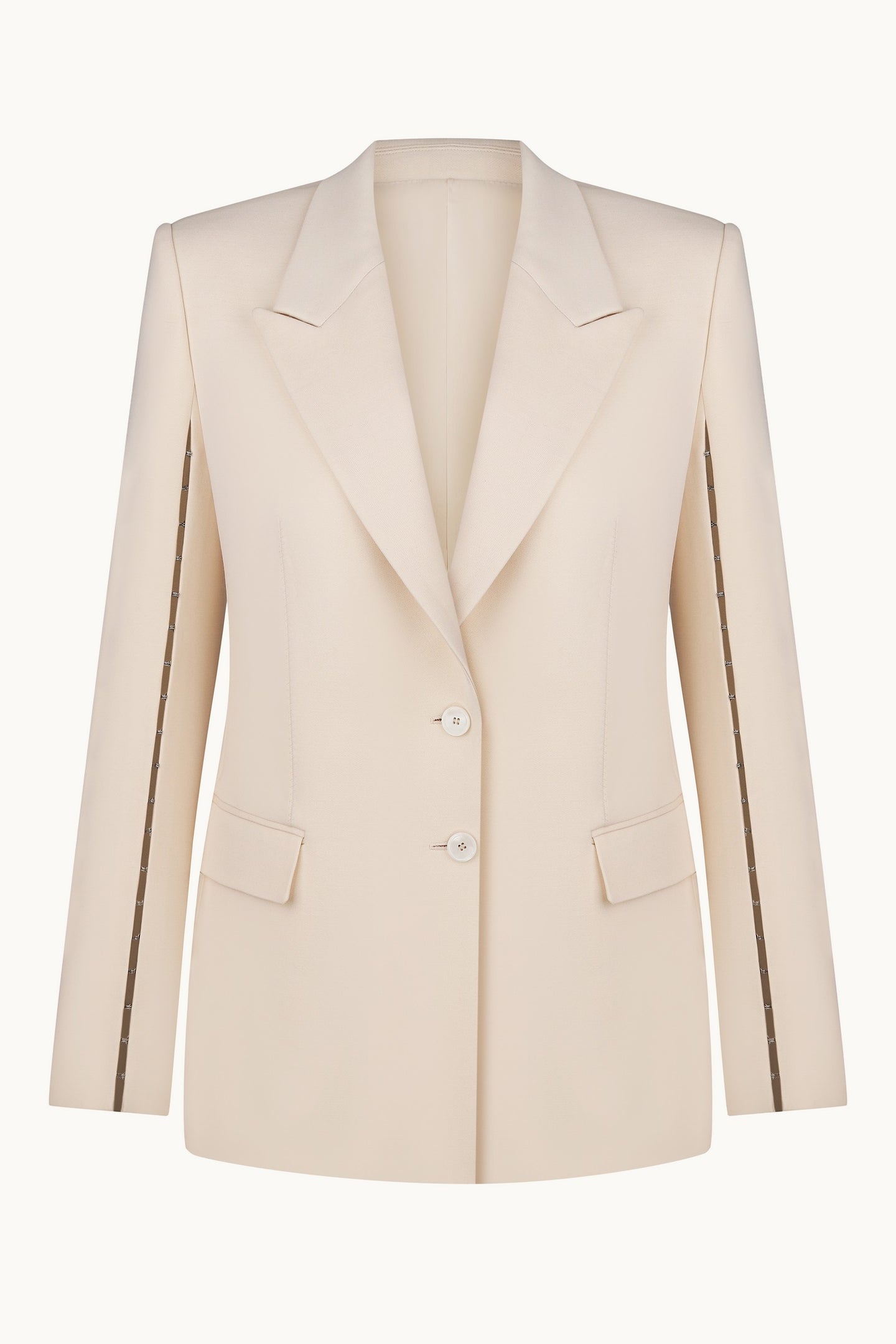Sydney ivory jacket front view