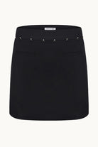 Sanna black skirt front view