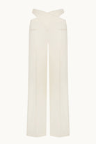 Nina ivory pants back view