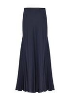 Silk chiffon Lola maxi skirt front view