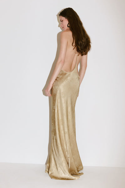 anna october justina maxi dress Justina dress S / Light blue