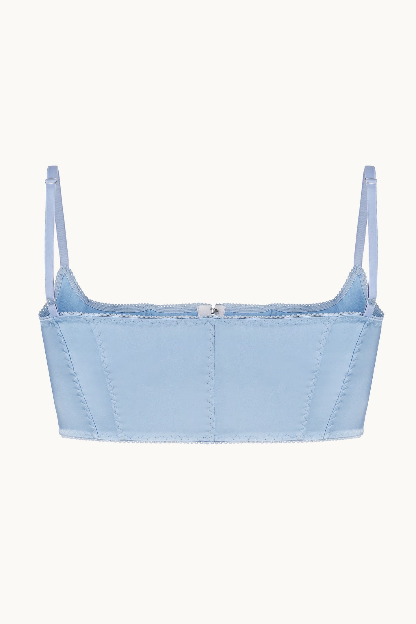 Olivi baby blue top back view