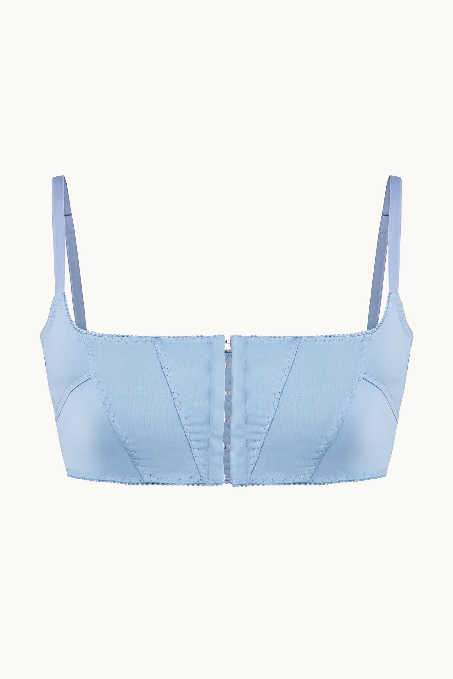 Olivi baby blue top front view