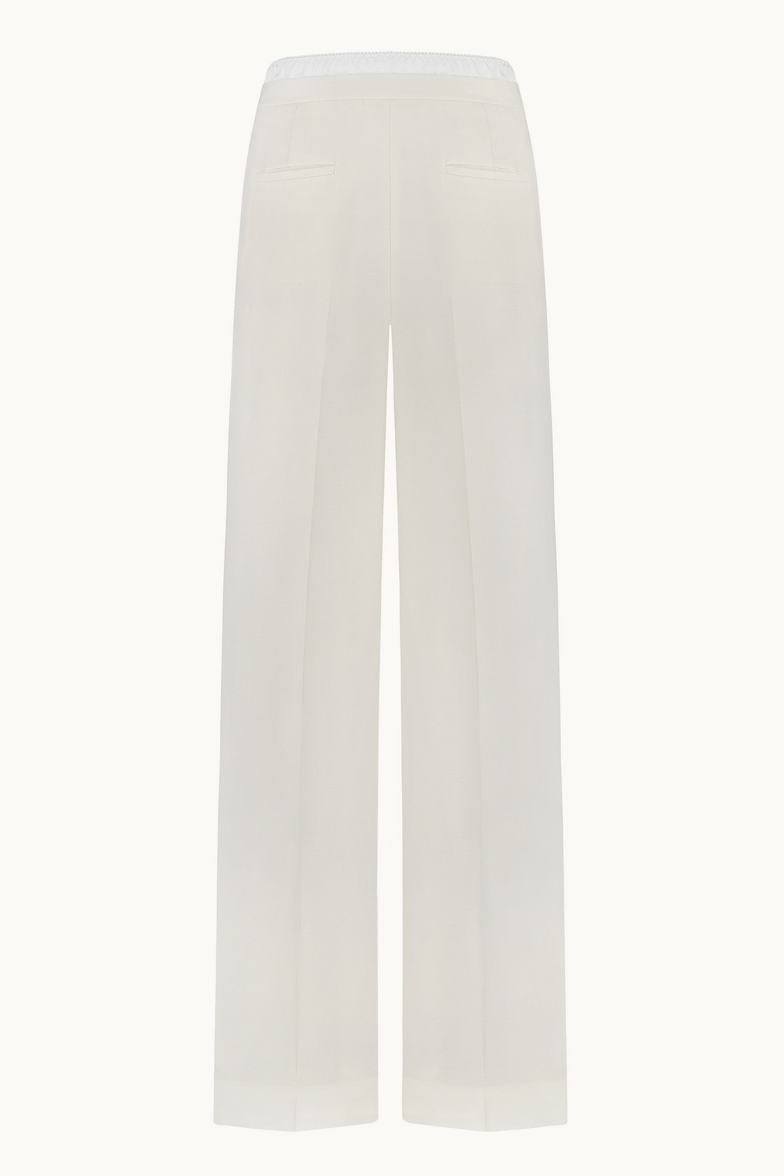 Polen ivory pants back view