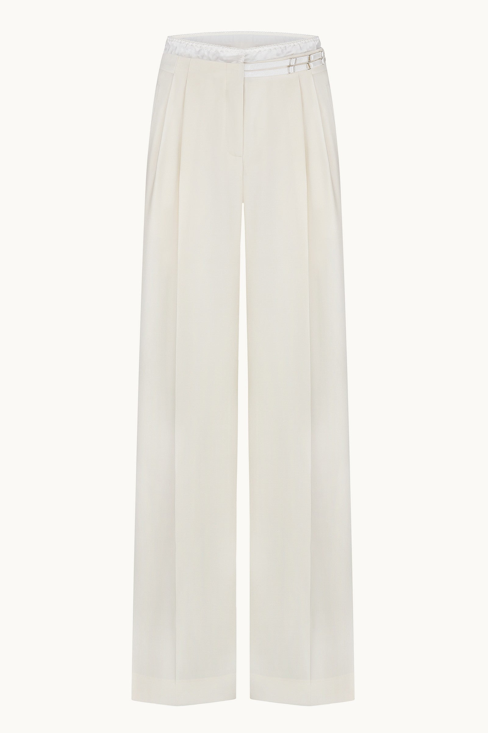 Polen ivory pants front view