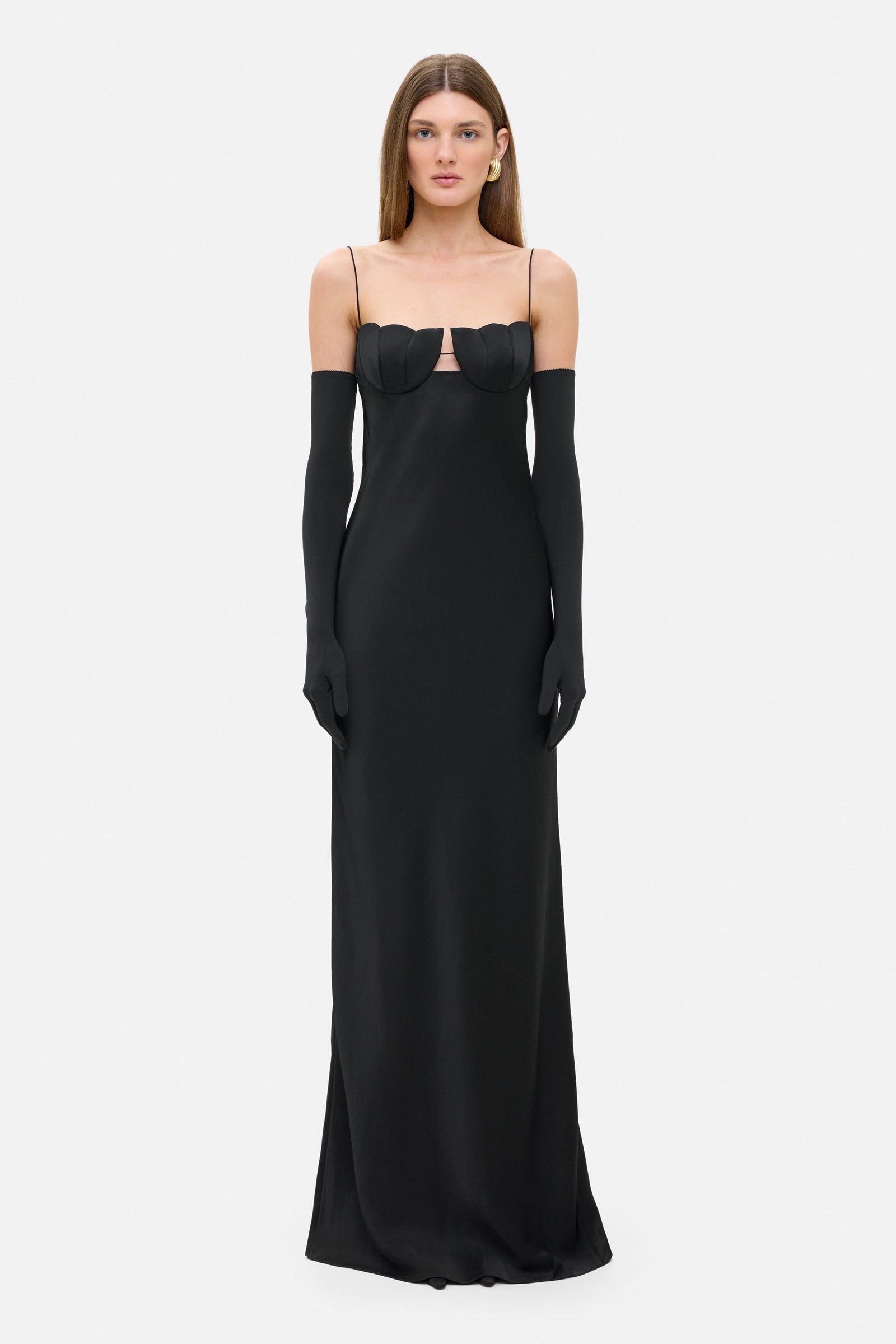 Tulip Dress in Black