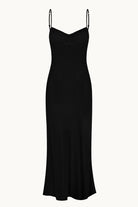 Georginat black dress front view