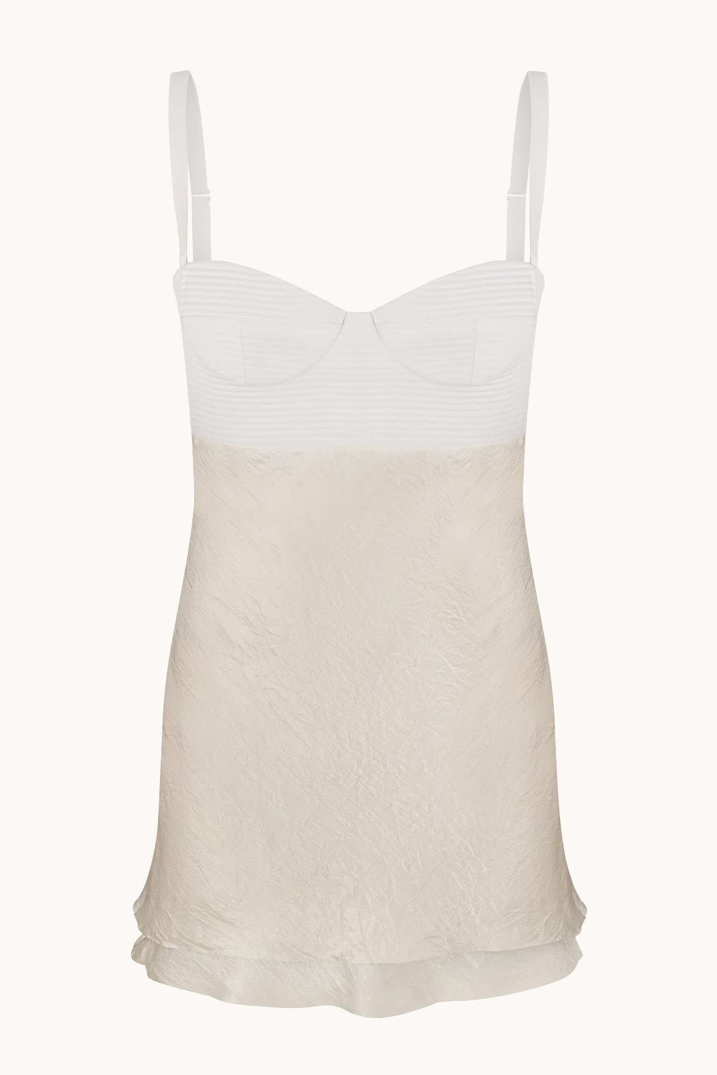 Tayra ivory dress front view
