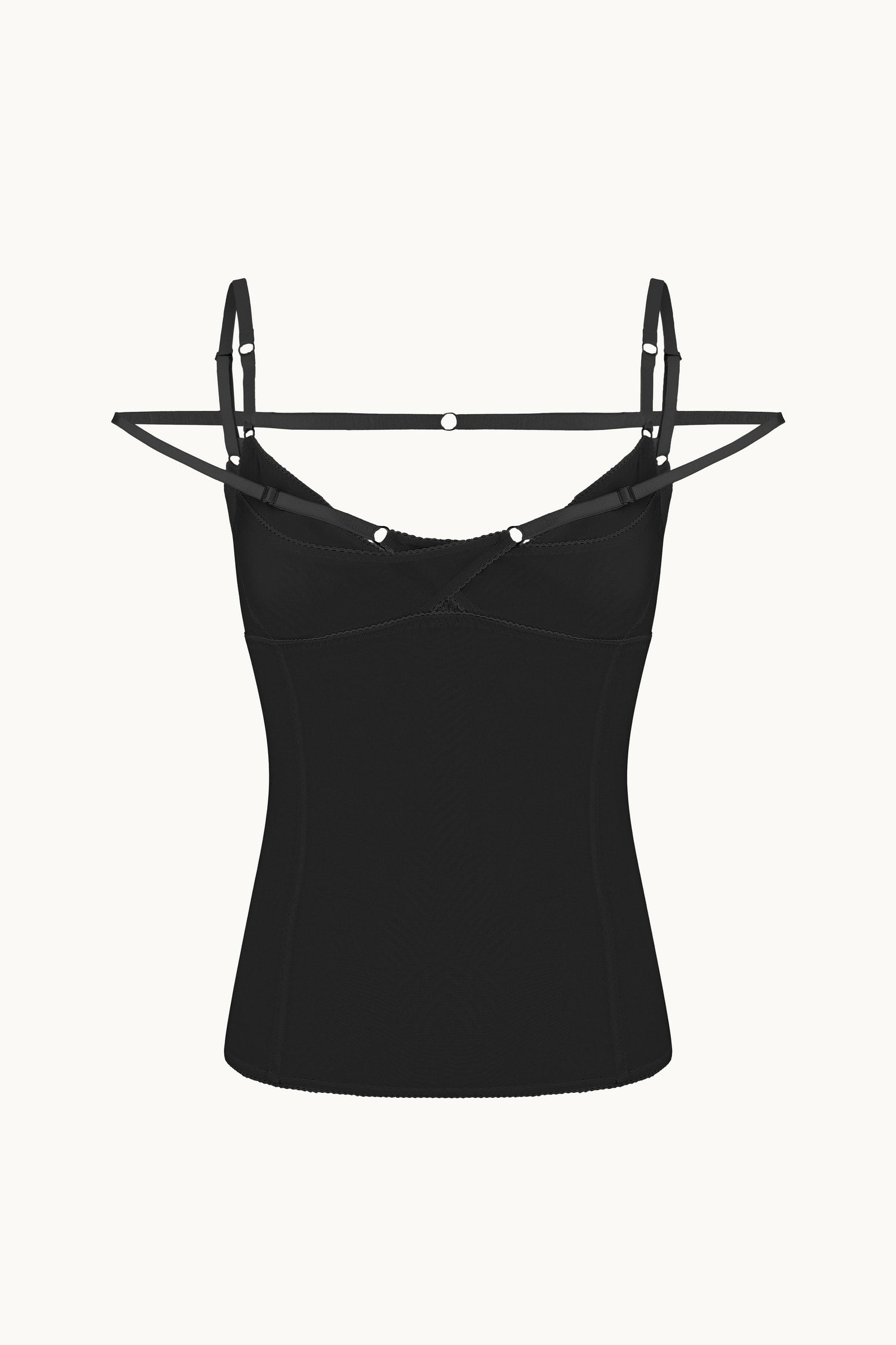 Vitalina black top front view