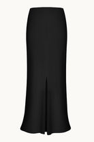 Rowena black skirt back view