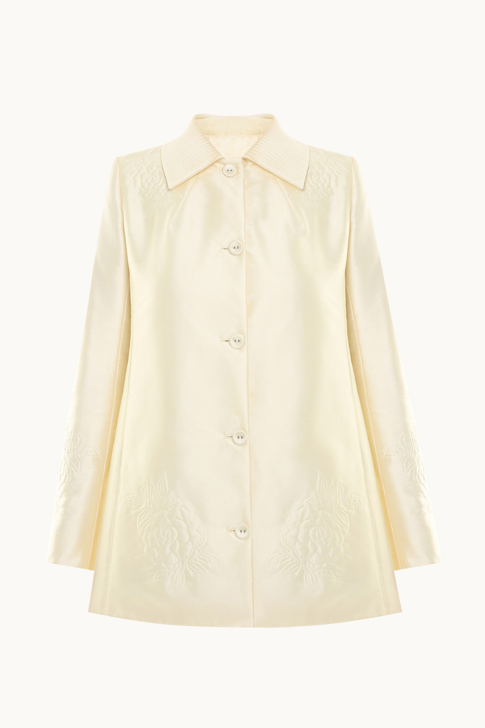 Marie Antoinette mini coat front view