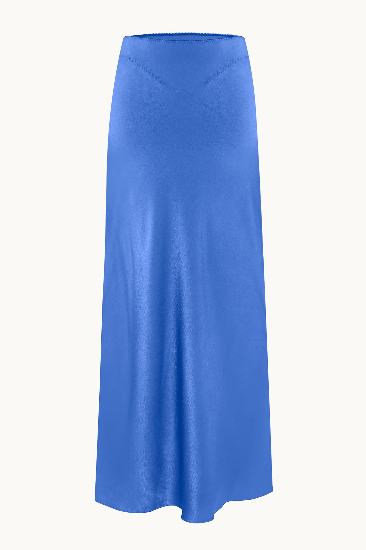 Voleta blue skirt front view
