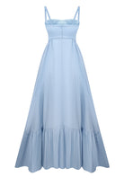 Snowdrop light blue dress back view