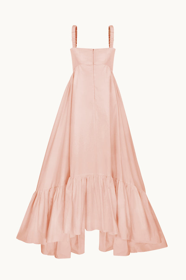 Snowdrop Pure Mulmul Dress (Blue)