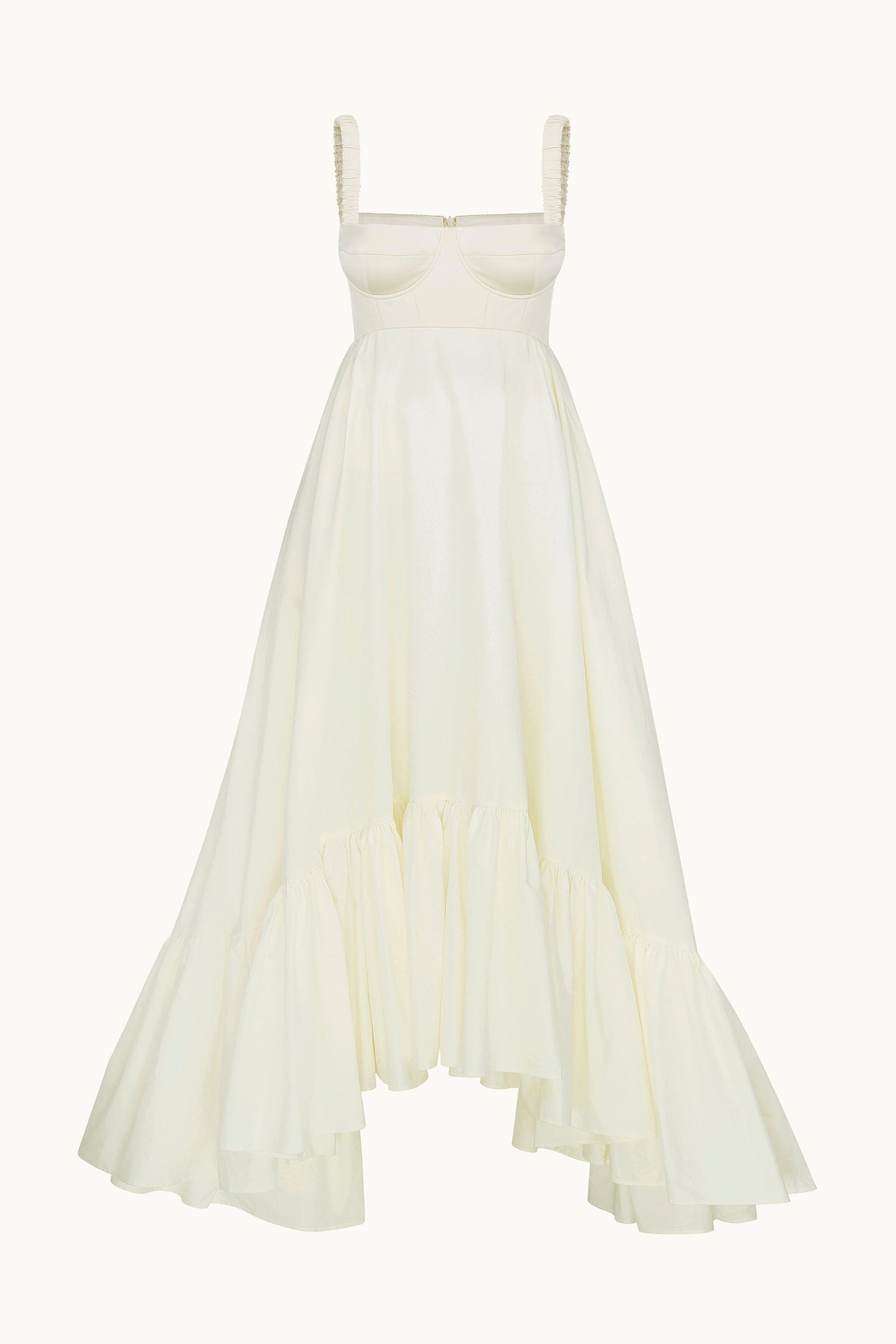 Snowdrop white dress front view