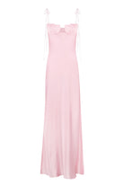 Tulip pink dress front view
