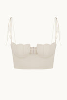 Becca ivory top front view