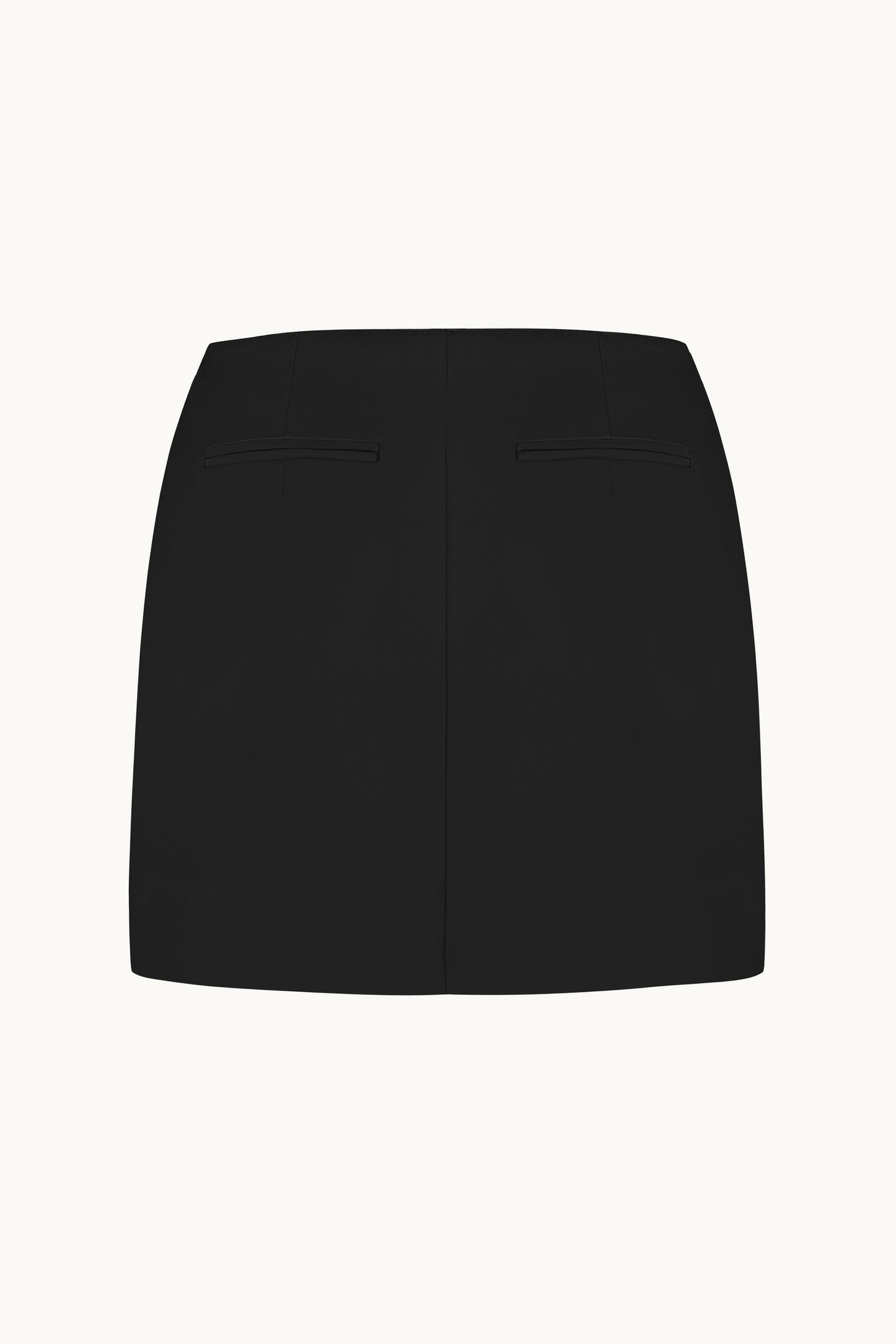 Rosy black skirt back view
