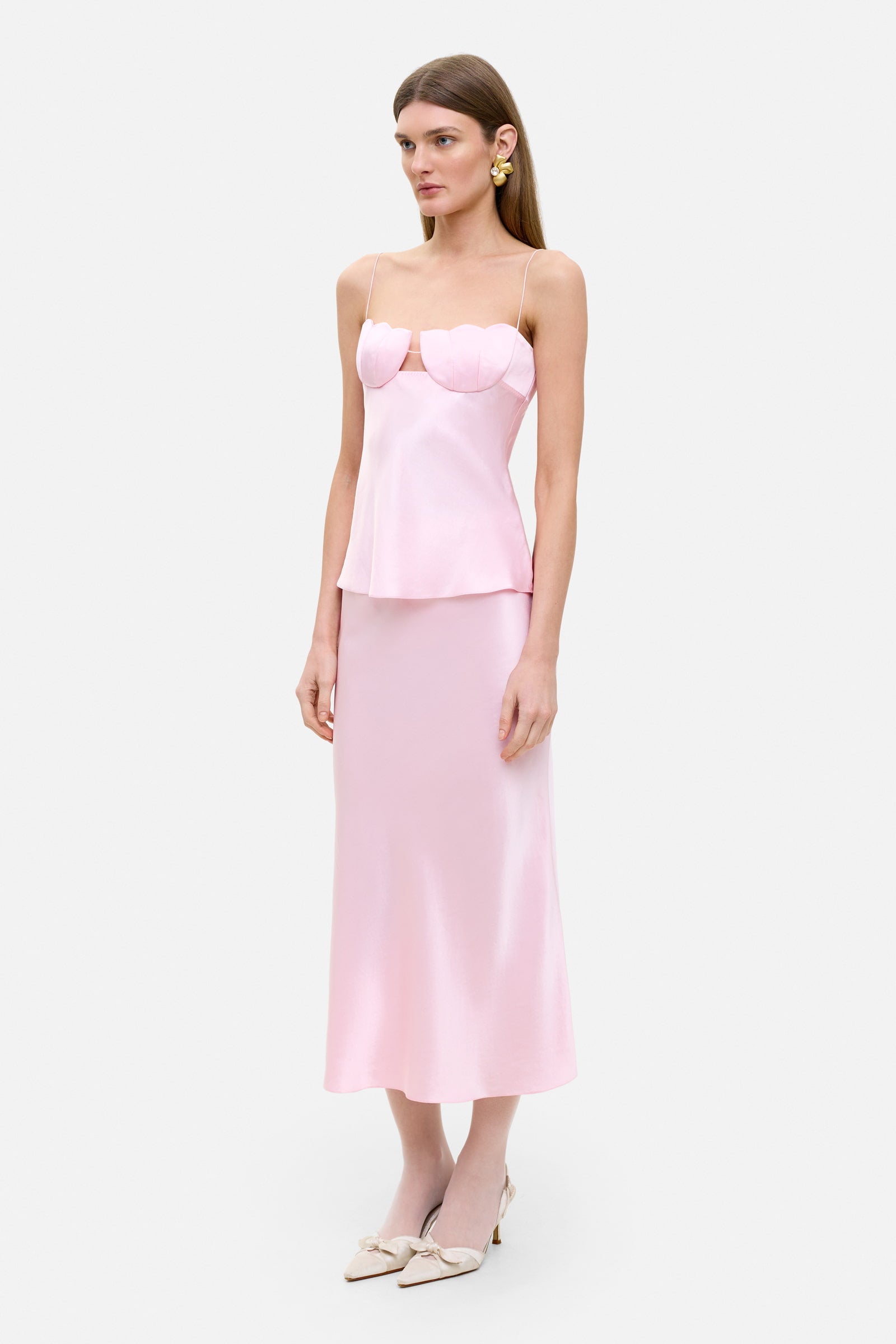 スカート PATOU Woman Skirt Pink SK0720206 457P Patou Bubble Poplin Mini Skirt | Pink | FARFETCH