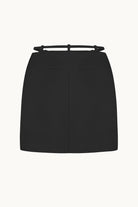 Keren black skirt back view