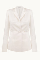 Talisa ivory jacket front view