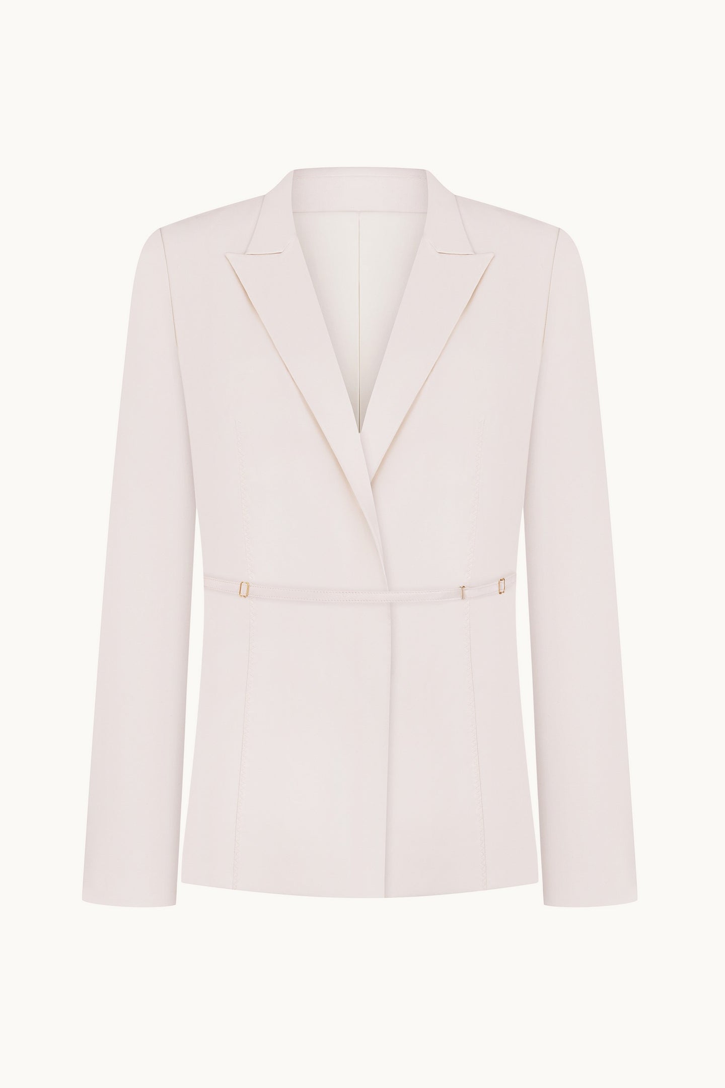 Talisa ivory jacket front view