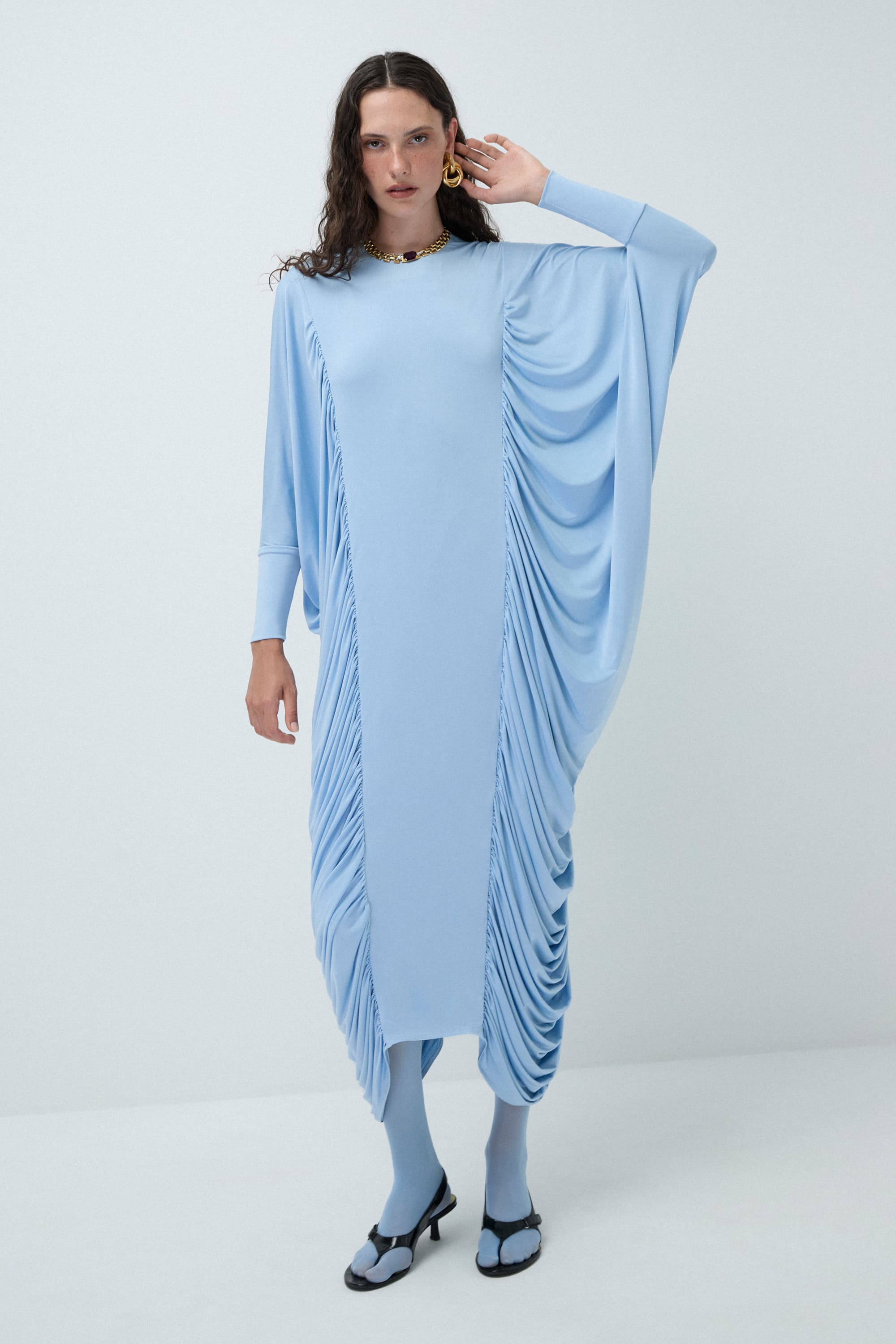 anna october blue dress Calliope dress L / Blue