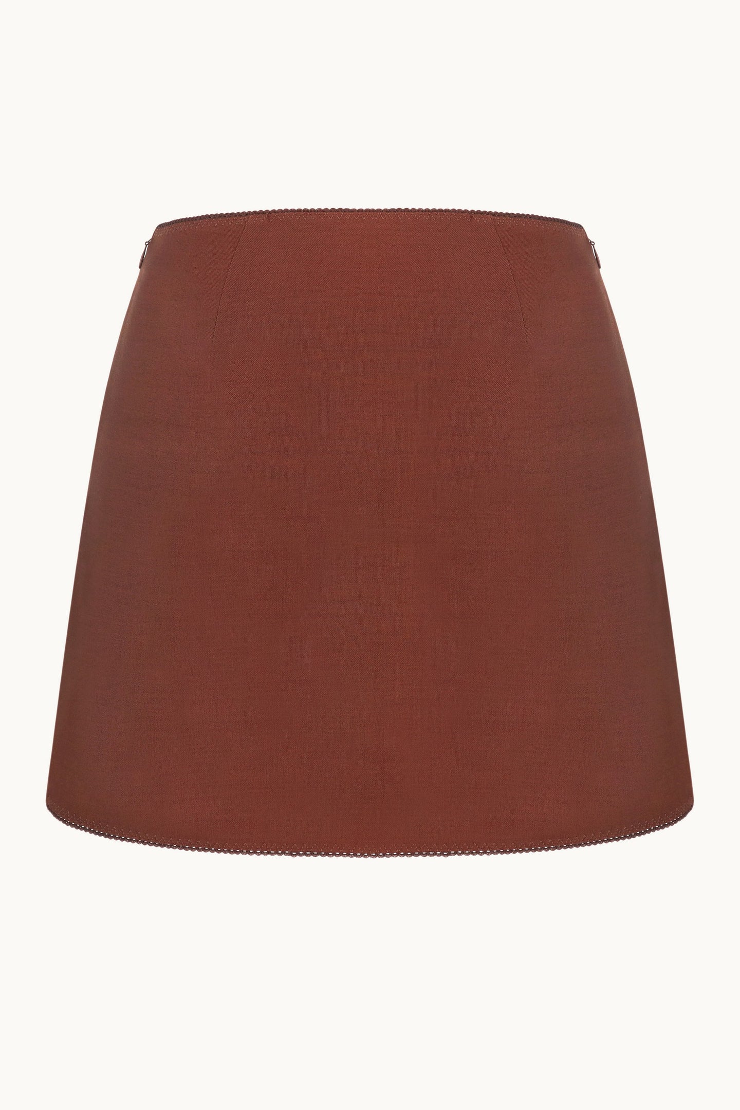Anaïs brown skirt back view