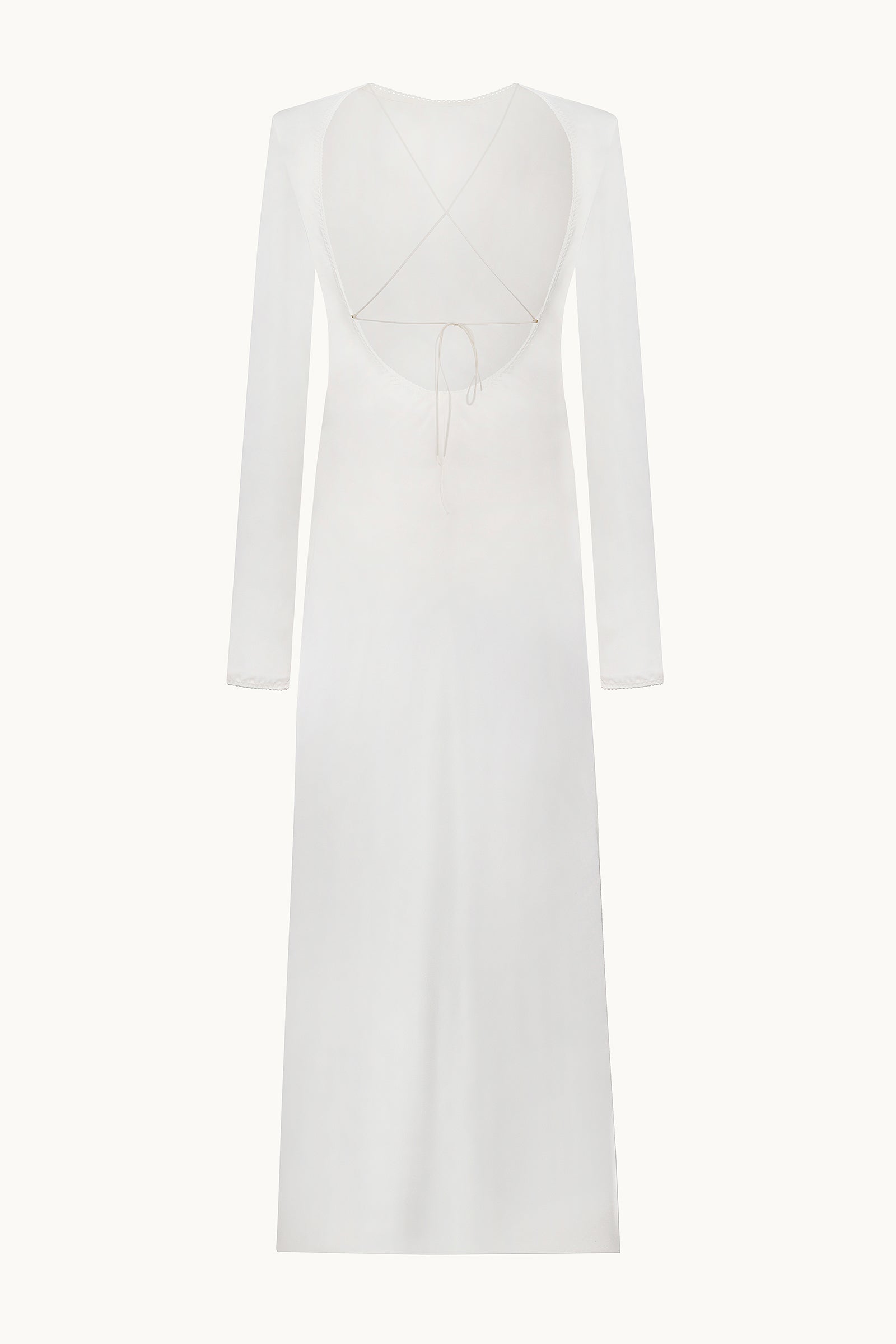 【関税込み】Anna October ミディアムドレス Anna October Sparkle Midi Dress in White & Gold | REVOLVE