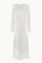 Sima ivory dress front view