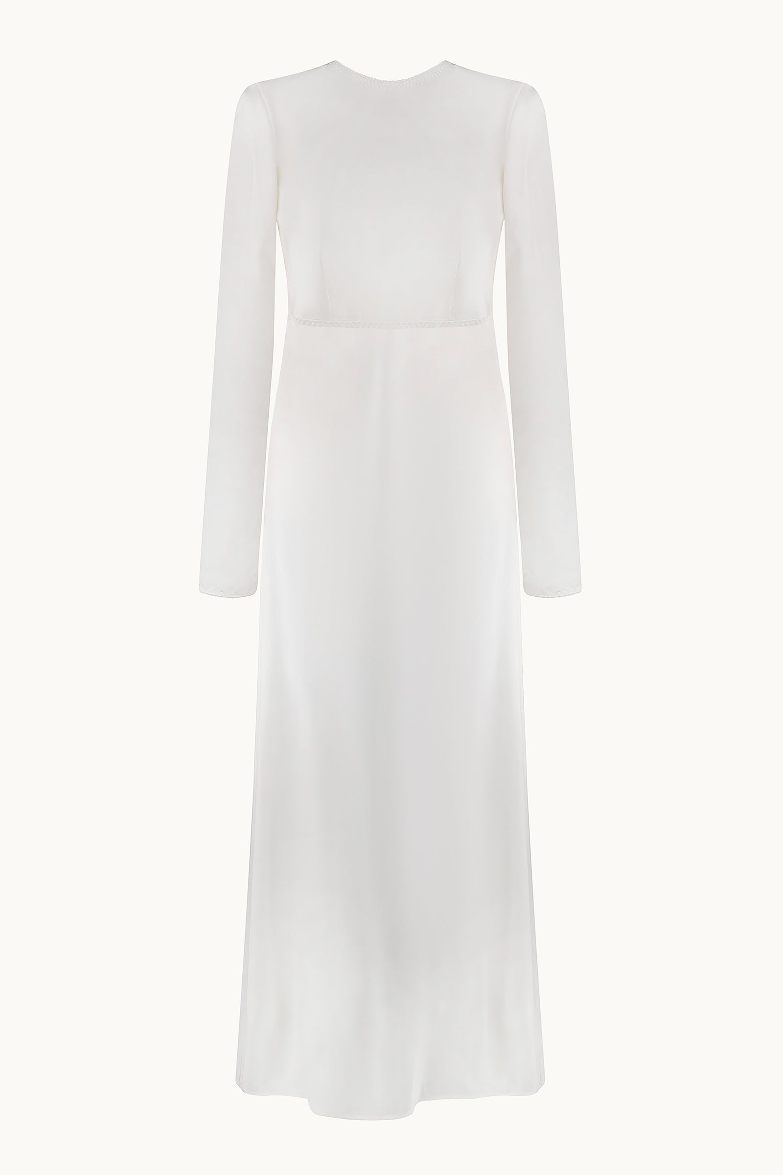 Sima ivory dress front view