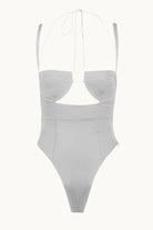 Kersti ivory bodysuit front view