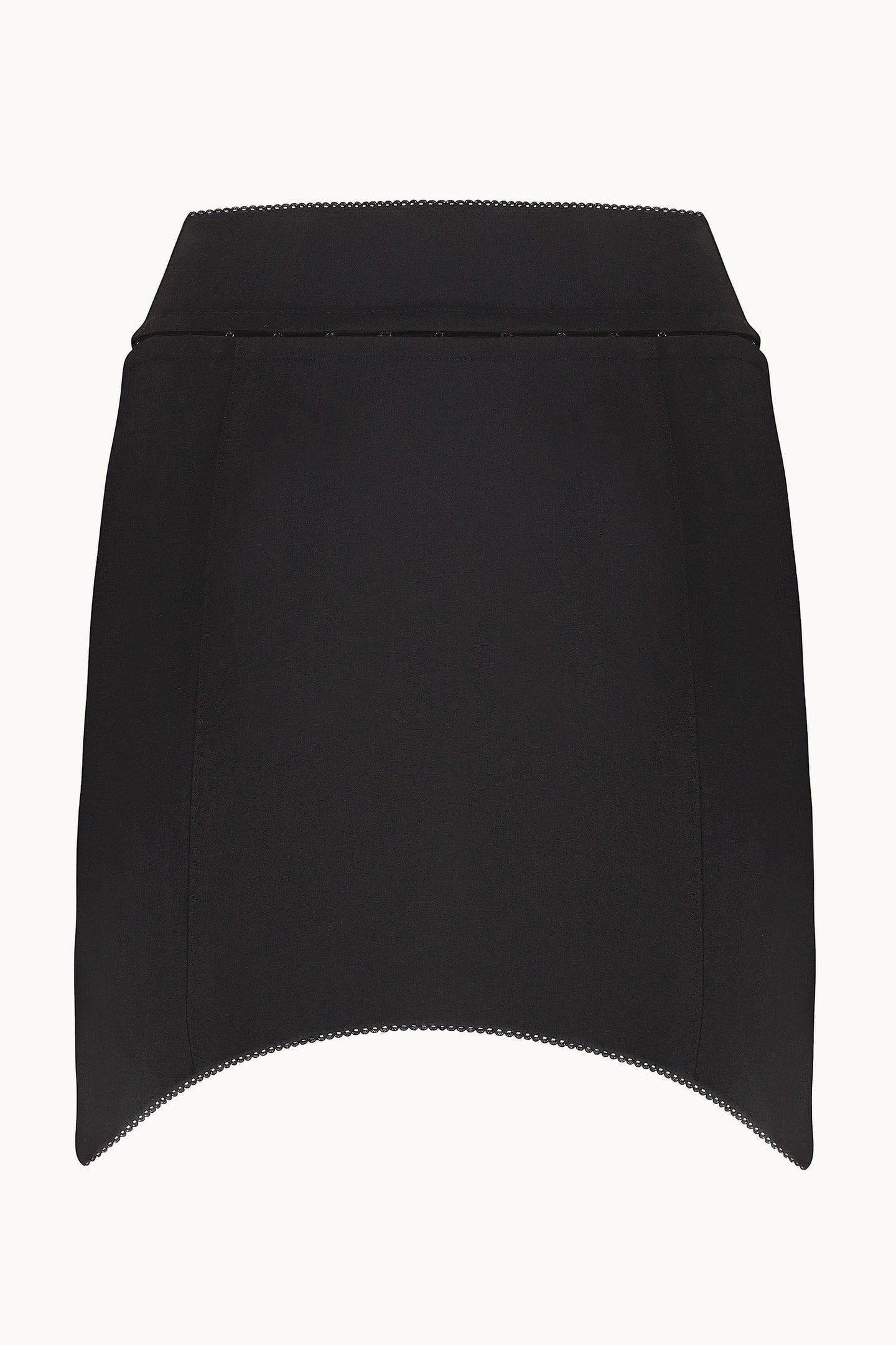 Madi black skirt back view